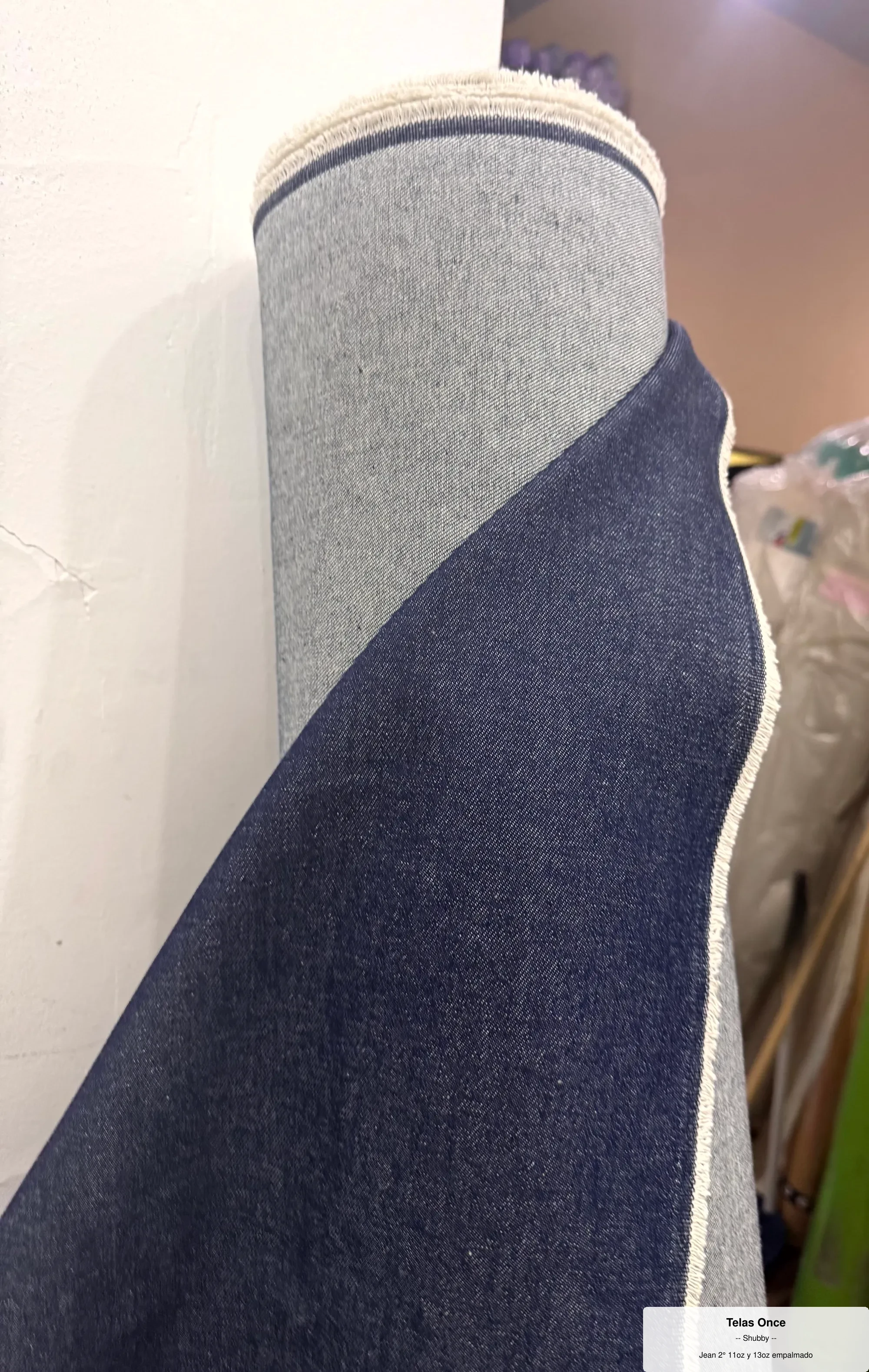 Jean 2° 11oz y 13oz empalmado