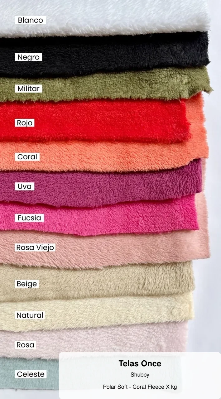 Polar Soft - Coral Fleece X kg